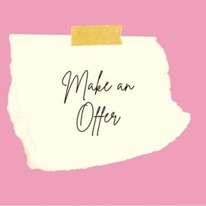 All Reasonable Offers Accepted!